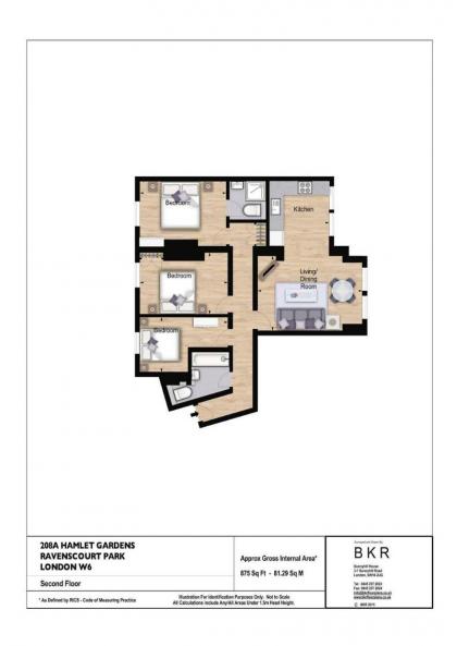 Spacious 3 Bedroom Apartment in Hammersmith - image 2