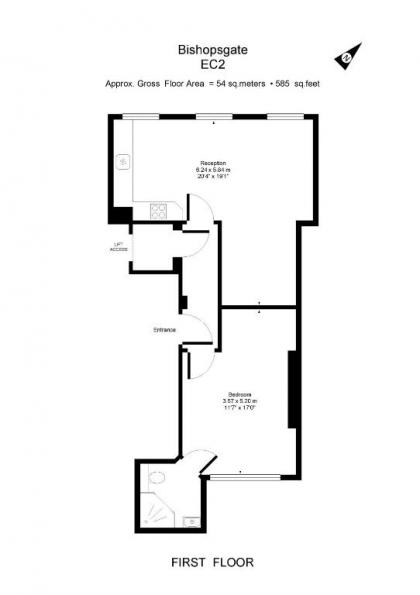 Apartment 1 48 Bishopsgate by City Living London - image 3