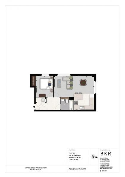 Luxury 1 Bed Apartment by the River - image 17