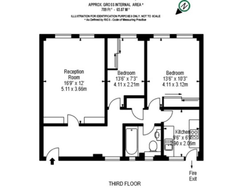 Bright Two Bedroom Apartment in Chelsea (43) - image 2