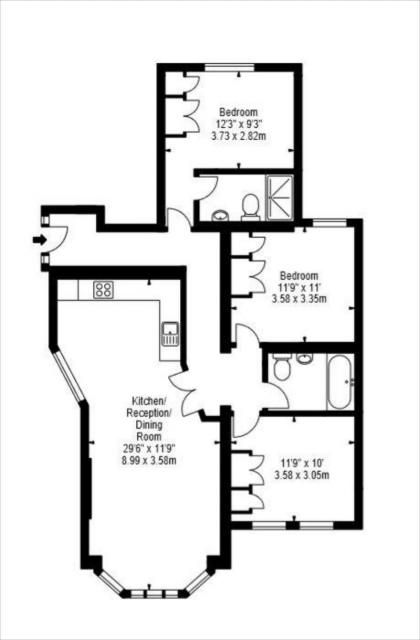 Bright Three Bedroom Apartment in Hammersmith - 37 - image 17