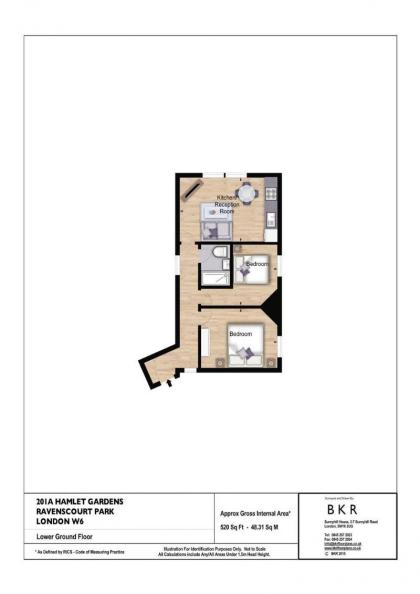Two Bedroom Apartment in Hammersmith (201A) - image 16