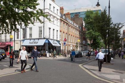 One Bed Serviced Apts near Oxford Street Lower ground - image 14