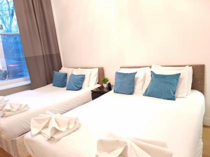 F6-Comfy Ground Flr Studio Fits 4- Near Hyde Park