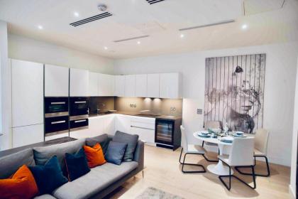 Thames riverside apartment in London London